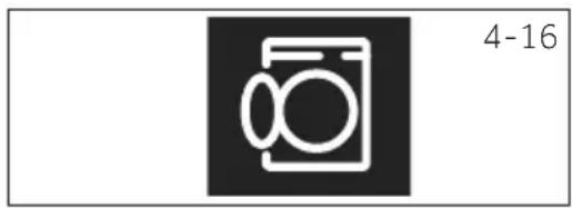 HAIER HD100-A2979N - Indicateur de déverrouillage de la porte - 1