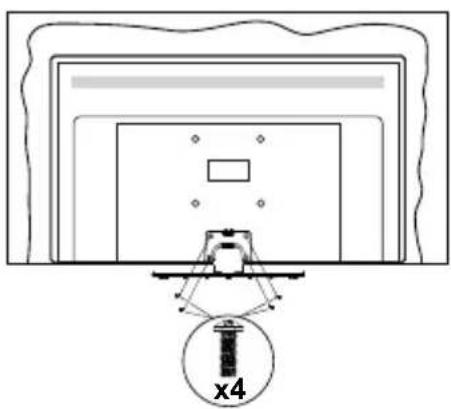 PANASONIC TX-32MS480E - Samling af soklen - 2