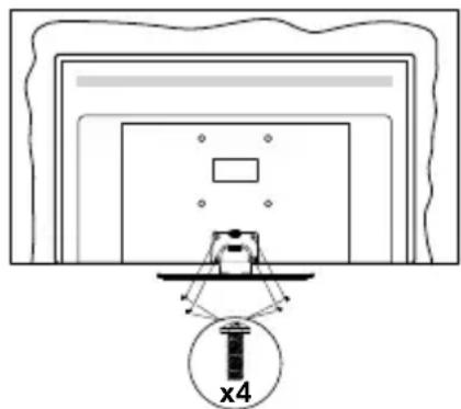 PANASONIC TX-32MS480E - Asamblarea piedestalului - 3