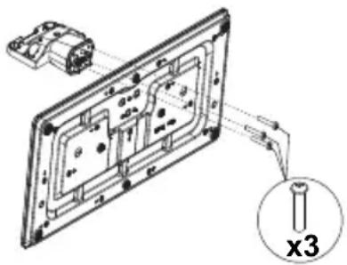 PANASONIC TX-32MS480E - Asamblarea piedestalului - 1