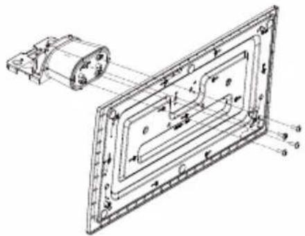 PANASONIC TX-50MX600E - Montage der Standfüße - 1