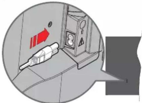 PANASONIC TX-50MX600E - Sette inn batterier i fjernkontrollen - 1