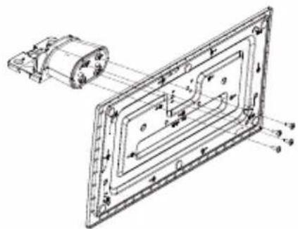 PANASONIC TX-50MX600E - Montaż podstawy - 1