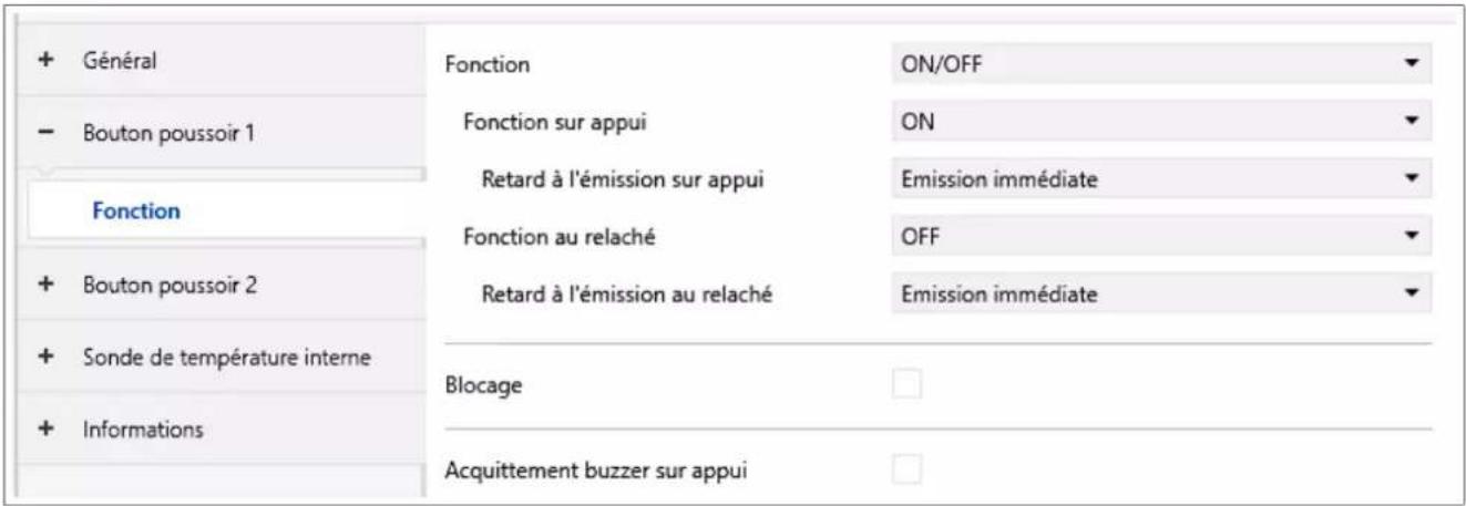 HAGER WHT202 - Paramétrage comme principe d'utilisation Paire de touches : - 1
