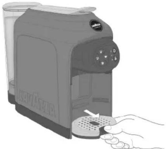 Lavazza Idola - PROCEDIMENTOS ANTES DE PREPARAR UM CAFÉ - 1