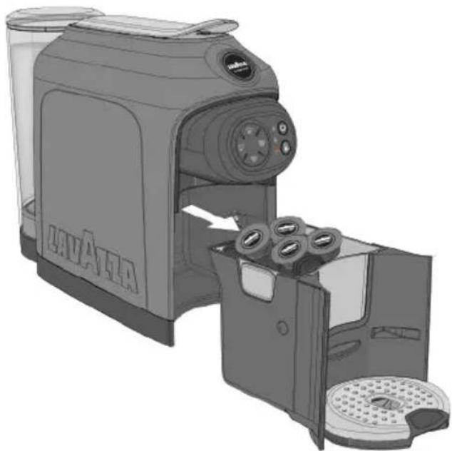 Lavazza Idola - REINIGUNG DER KAFFEEABGABEDÜSE - 2