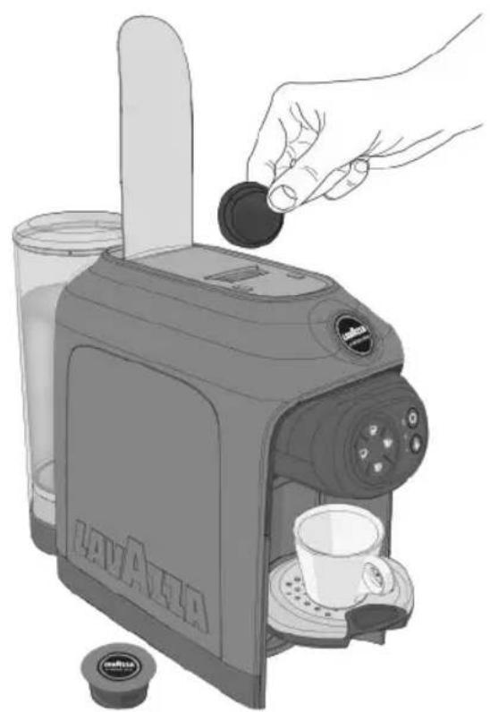 Lavazza Idola - PROCEDIMENTOS ANTES DE PREPARAR UM CAFÉ - 5