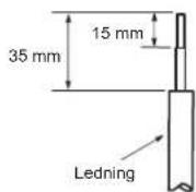 MITSUBISHI MSZ-HR50VFK - 2-1. TILSLUTNING AF LEDNINGER TIL UDEND∅RSENHEDEN - 3