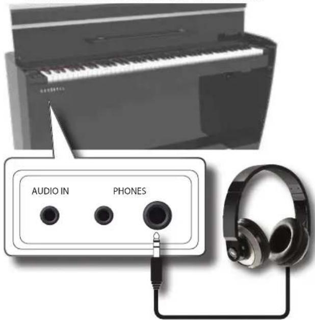 Dexibell Vivo H5 - Écouter avec des écouteurs - 1