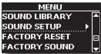 Dexibell Vivo H5 - Exportation d'un jeu de sons ("EXPORT SETUP") - 1