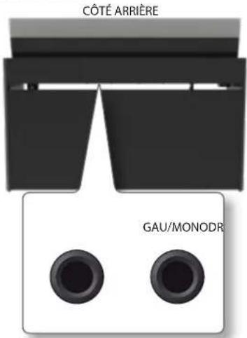 Dexibell Vivo H5 - Connexion d'un amplificateur externe - 1