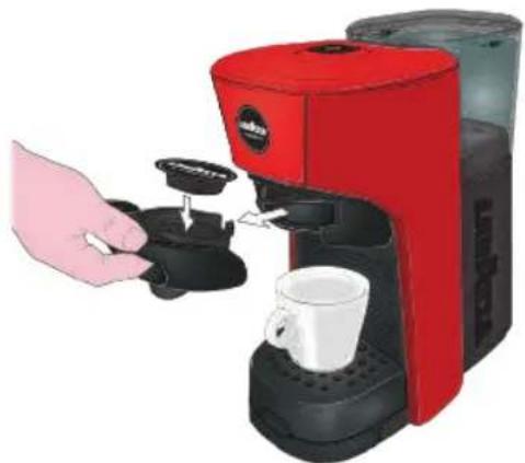 Lavazza A Modo Mio Tiny Eco - SAÍDA DE CAFÉ - 3