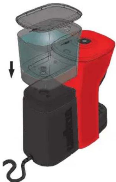 Lavazza A Modo Mio Tiny Eco - START DER MASCHINE - 1