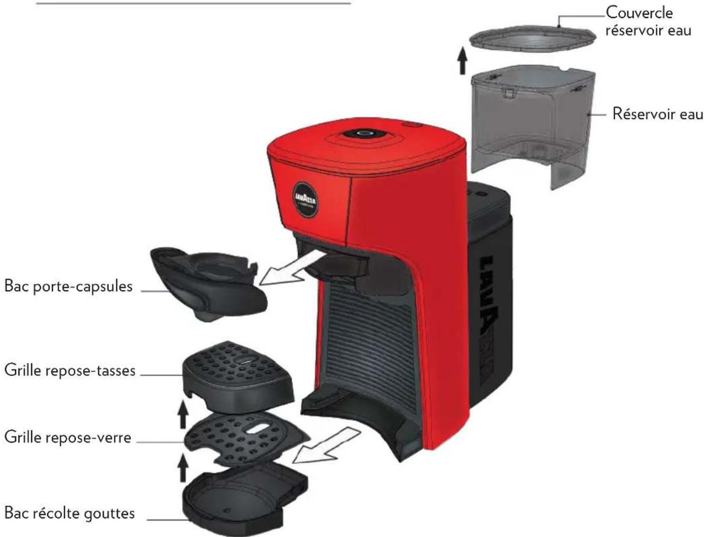 Lavazza A Modo Mio Tiny Eco - NETTOYAGE DE LA MACHINE - 1