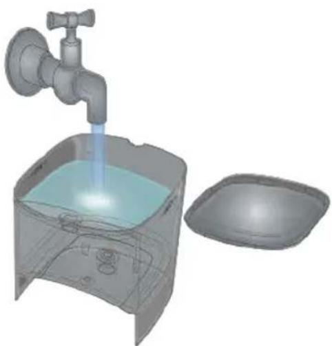 Lavazza A Modo Mio Tiny Eco - Rinsing cycle - 1