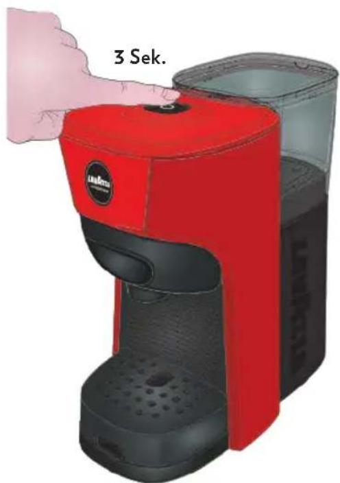 Lavazza A Modo Mio Tiny Eco - FUNKTION AUTOMATISCHE ABSCHALTUNG - 1
