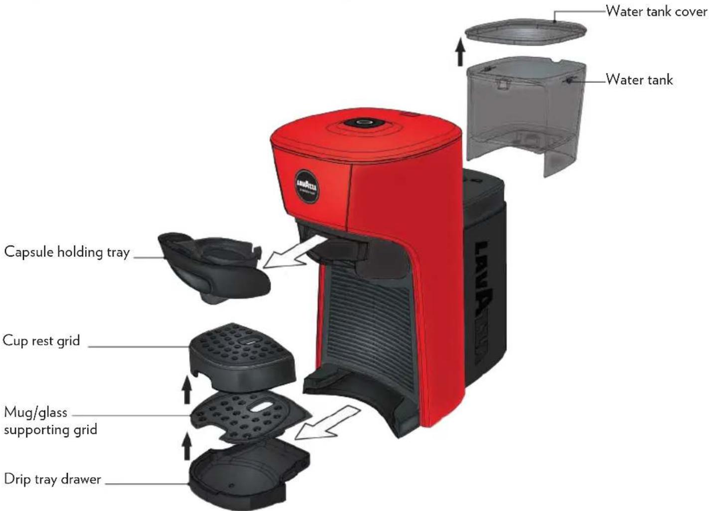 Lavazza A Modo Mio Tiny Eco - CLEANING THE MACHINE - 1