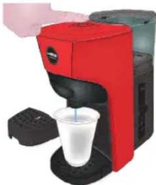 Lavazza A Modo Mio Tiny Eco - WATER TANK - 8