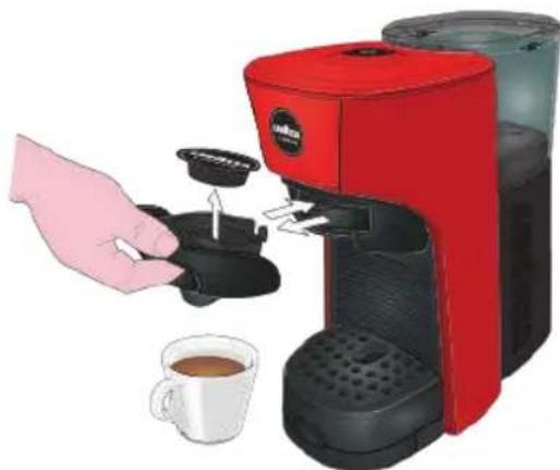 Lavazza A Modo Mio Tiny Eco - COFFEE DISPENSING - 6
