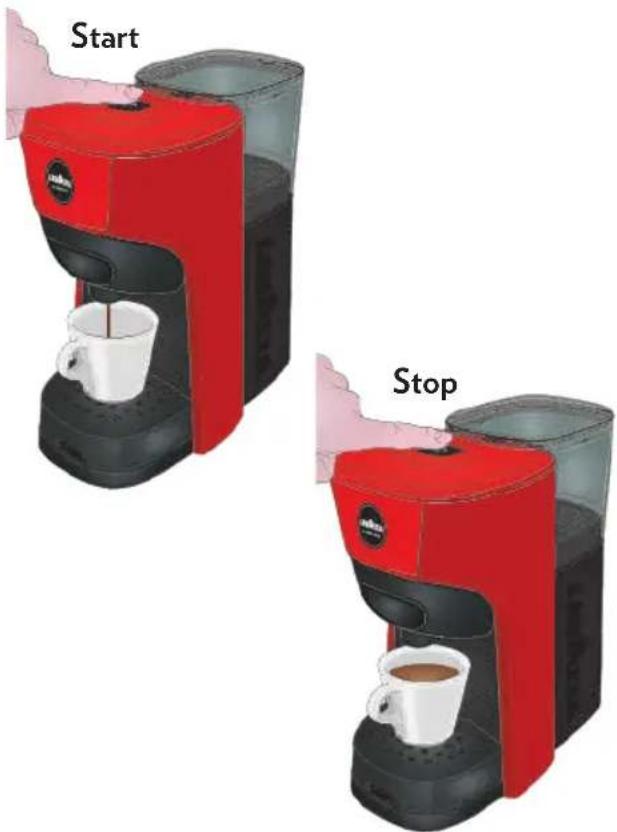 Lavazza A Modo Mio Tiny Eco - SAÍDA DE CAFÉ - 4