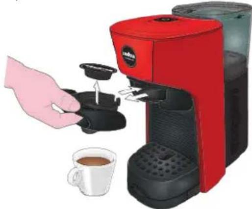 Lavazza A Modo Mio Tiny Eco - SAÍDA DE CAFÉ - 5
