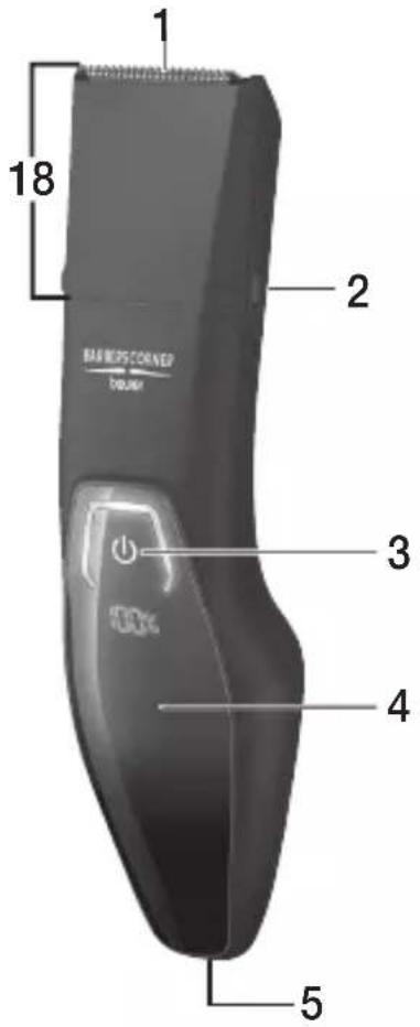 BEURER HR 4000 Fili - Device description - 1