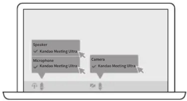 KanDao Meeting Ultra Standard - Konferenz beginnen - 1