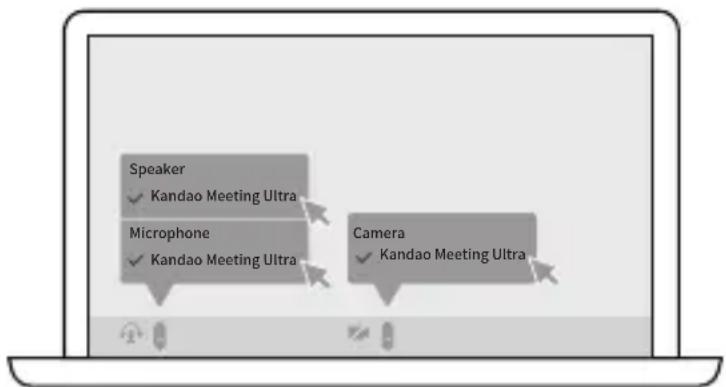 KanDao Meeting Ultra Standard - Commencer la conférence - 1