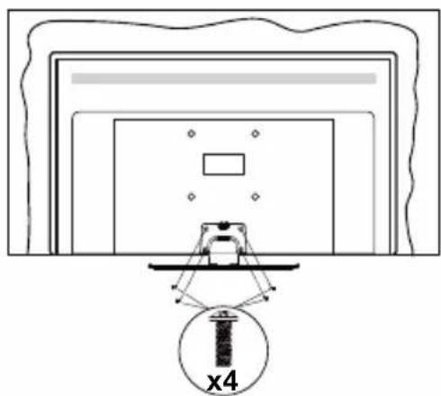 PANASONIC TX-65MX600E - Montaż podstawy - 3