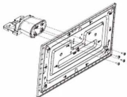 PANASONIC TX-65MX600E - Montaż podstawy - 1