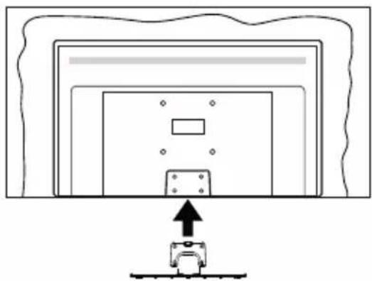 PANASONIC TX-65MX600E - Assembling the pedestal - 2