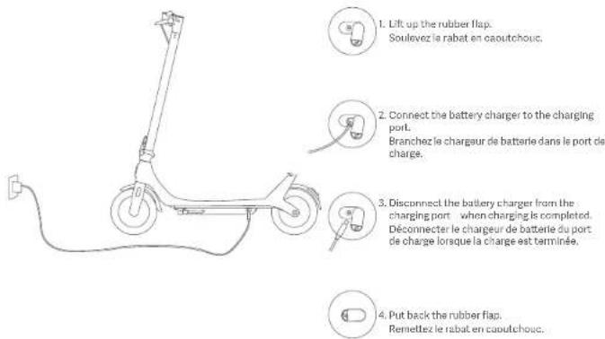Xiaomi Electric Scooter 4 Lite - Charge Your Scooter/Chargement de votre trottinette - 1