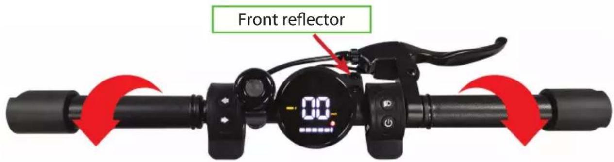 Front reflector 00