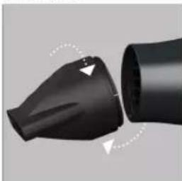 Revamp Progloss 3950 DR-3950 - Speciale blaasmonden om het haar te stylen en glad te maken - 2
