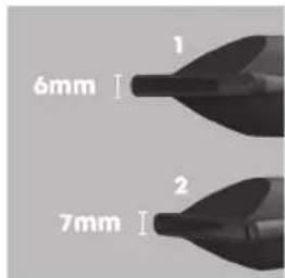 Revamp Progloss 3950 DR-3950 - CONCENTRATOR NOZZLES - 1