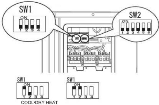 MITSUBISHI MSZ-DW25VF - [How to lock the operation mode] - 1