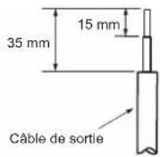 MITSUBISHI MSZ-DW25VF - 2-1. BRANCHEMENT DES CÂBLES DE L'APPAREIL EXTÉRIEUR - 3