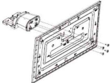 PANASONIC TX-55MX600E - Сглобяване на пиедестала - 1