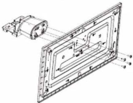 PANASONIC TX-55MX600E - Montage du socle - 1