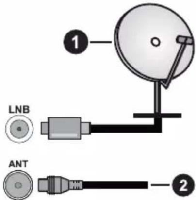 PANASONIC TX-55MX600E - Antennetilkobling - 1
