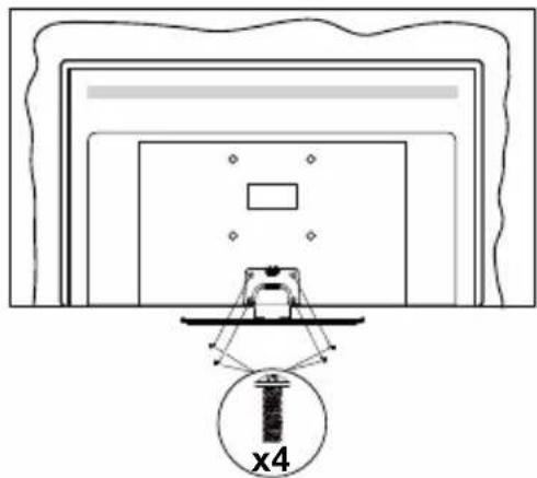 PANASONIC TX-55MX600E - Jalustan asennus - 3