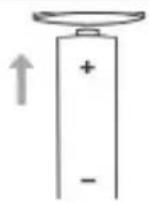 BEURER HR 2000 - Inserimento della batteria - 2