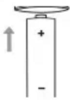 BEURER HR 2000 - Inserting the batteries - 2
