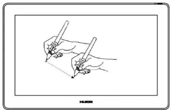 Huion Kamvas Pro 16 Plus - Posizionare il cursore - 1