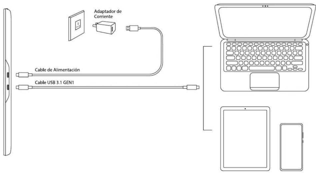 Huion Kamvas Pro 16 Plus - Display Connection - 2