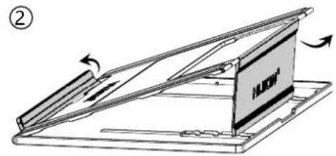 Huion Kamvas Pro 16 Plus - Adjustable Stand - 2