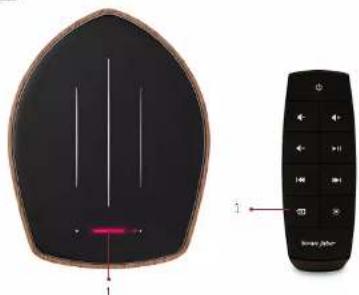 Sonus Faber DUETTO - CONNEXION DE DUETTO AVEC CÂBLE OPTIQUE - 1