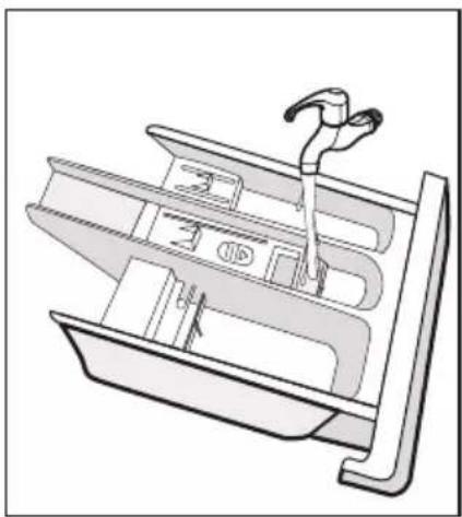 EAS Electric EMW1256GW - Limpieza del dispensador de detergente - 2