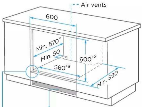 EAS Electric EMV651VX - Cabinet Diagram (Ground Cabinet) - 3