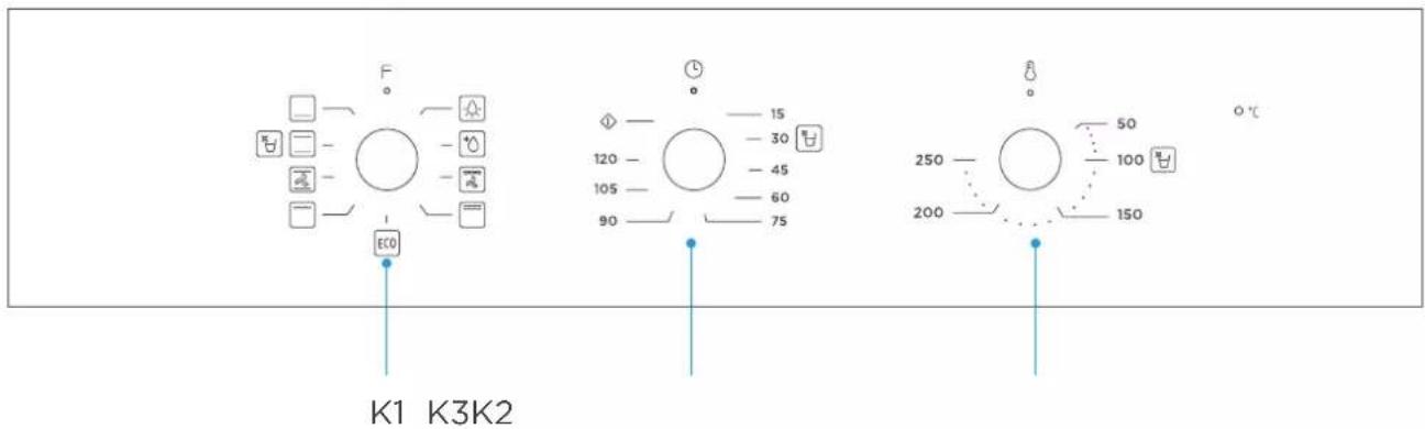 EAS Electric EMV651VX - Control Panel introduction - 1